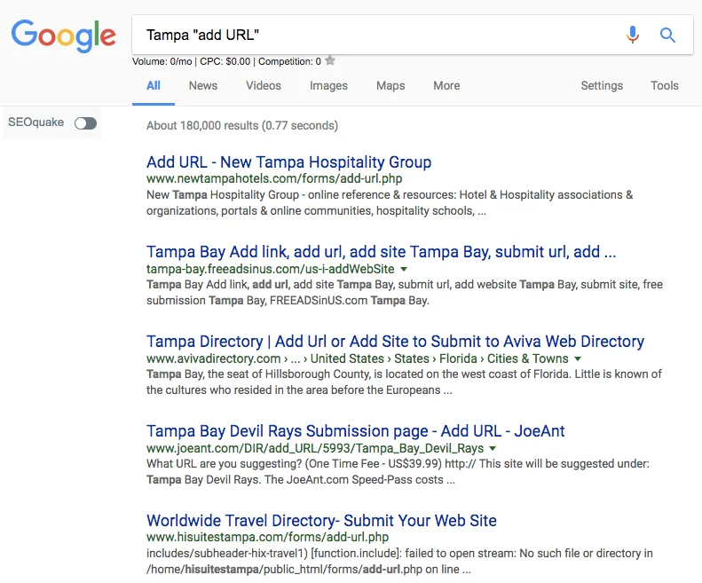 local seo link building