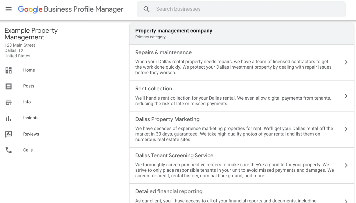 services optimization