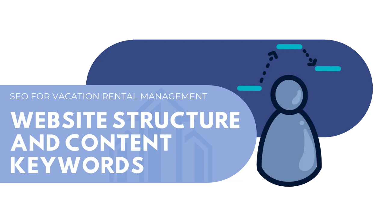 Website structure and content keywords for vacation rental management